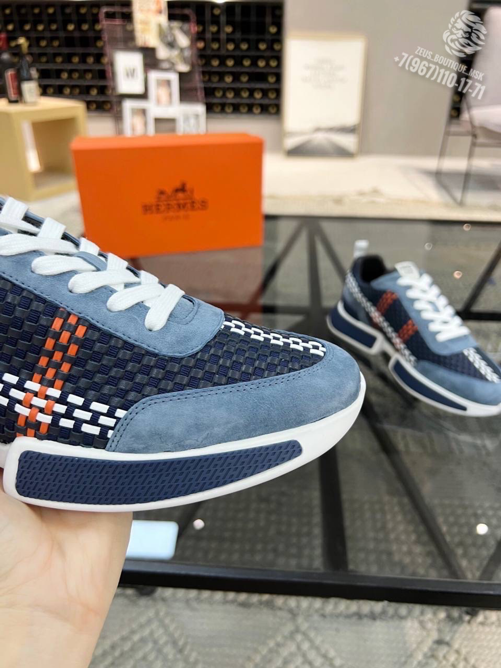 Кроссовки Hermes