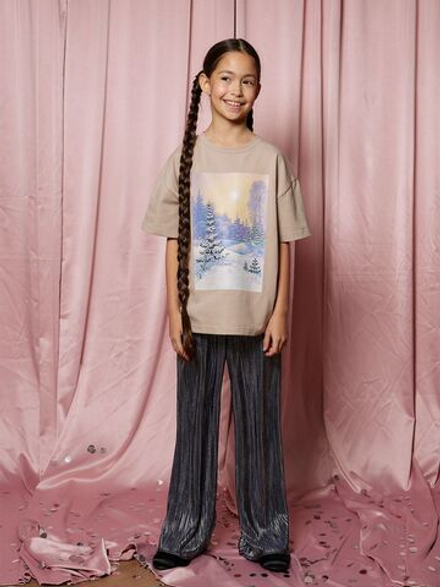 Футболка детская Mjölk х Зарубин Зимняя сказка