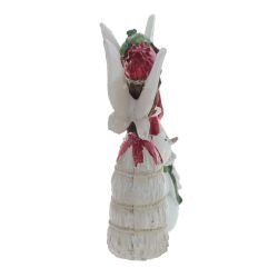 GAEM Фигурка декоративная "Феи и снеговик", L8 W3,5 H10 см