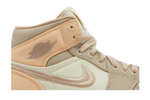Кроссовки Jordan Air Jordan 1 Se "Canvas Khaki" (Женская размерная сетка)