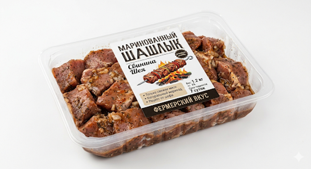 Маринованное Мясо 1кг Свинина