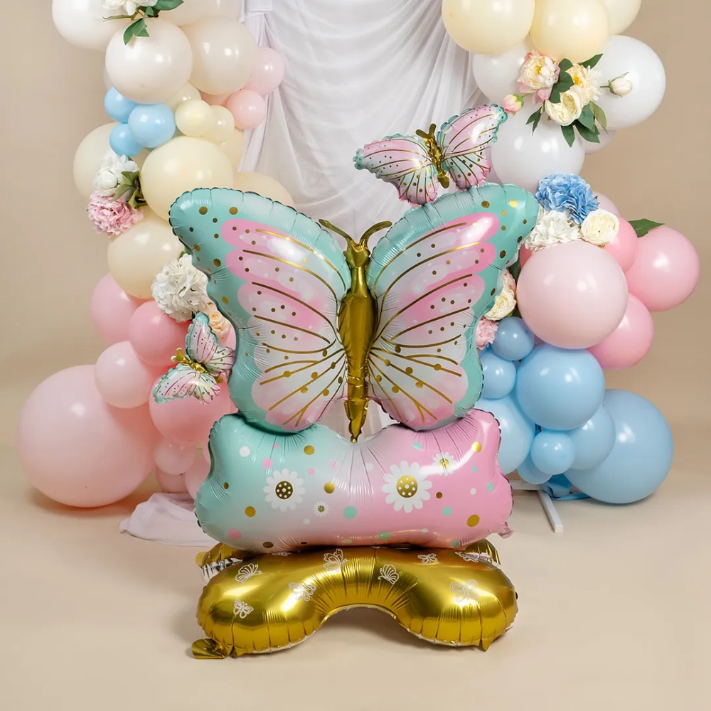 Фольгированный шар-фигура «Бабочки» AIR, 145 см