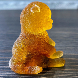 Кот забавно сидит