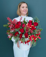 Новогодняя композиция Боярыня(00402)