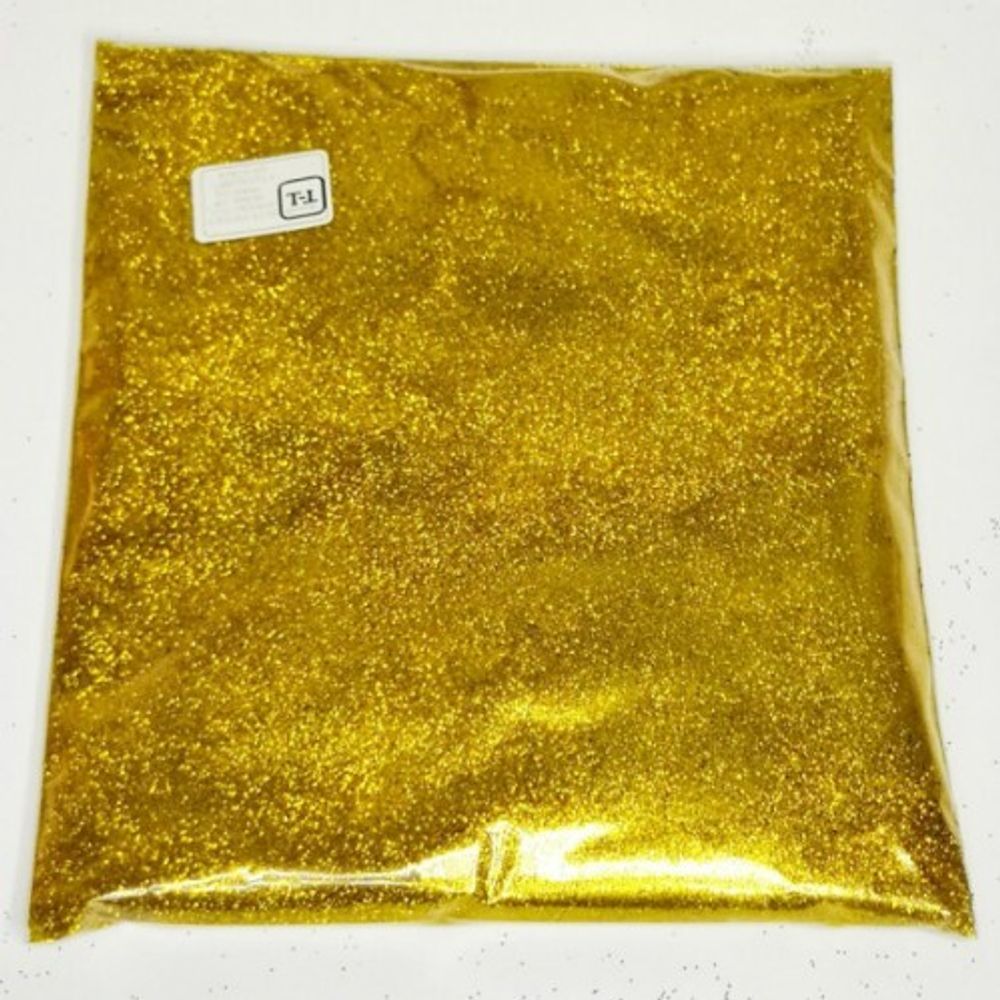 БЛЕСК 353 ЦВЕТНОЙ - ЗОЛОТО 0.4 мм. (средние)