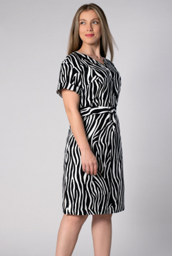 Платье женское 2357ЮПА, Абстракция #363Абд052357ЮПА