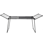 Сушилка для белья, раздвижная, 183-260*60*108 см, мах 20 кг, цвет черный