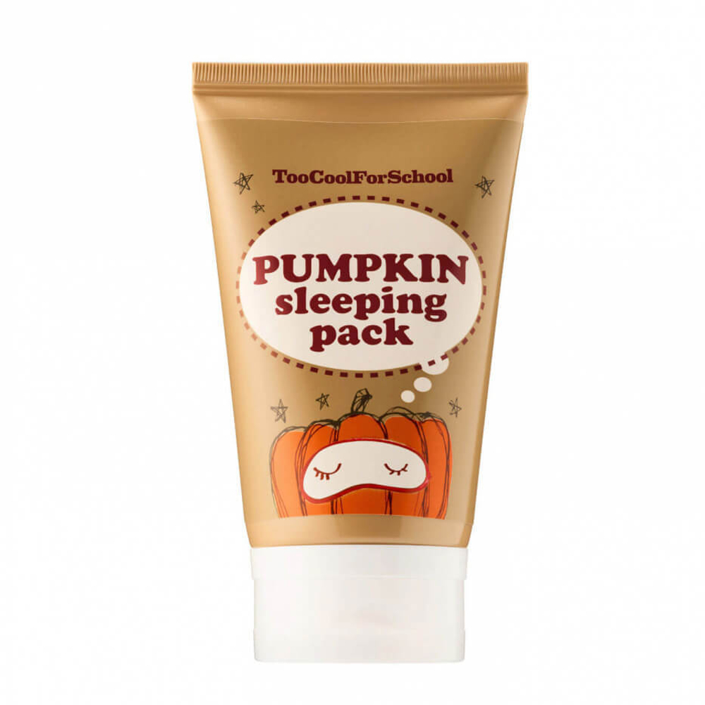 Энзимная ночная маска с тыквой и церамидами Too Cool For School Pumpkin Sleeping Pack 100 мл
