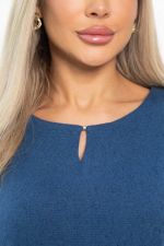 Джемпер трикотажный Претти (синий) Б14869-50М LT Collection