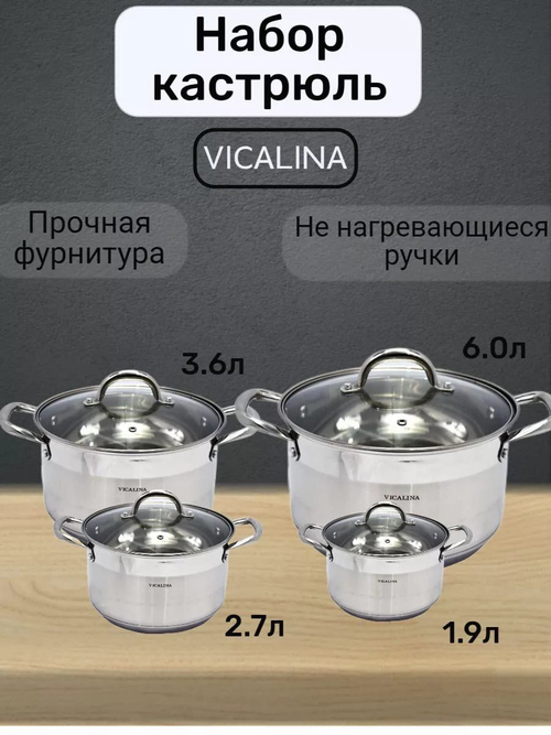 Набор кастрюль