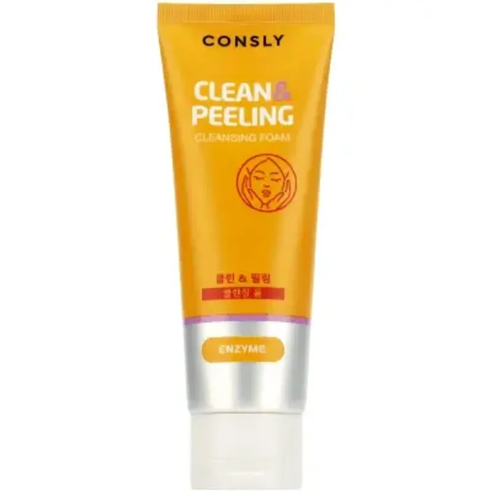 Consly Enzyme Clean &amp; Peeling Cleansing Foam энзимная пенка для умывания