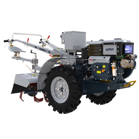 Мотоблок "СКАУТ" 101 DE (с почвофрезой и сиденьем)