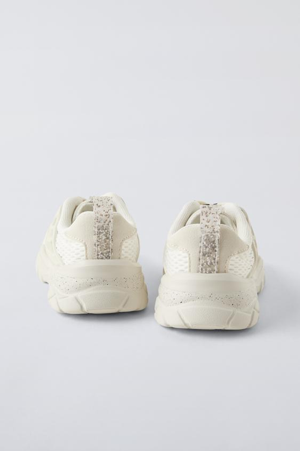 ZARA КРОССОВКИ, БЕЛЫЙ