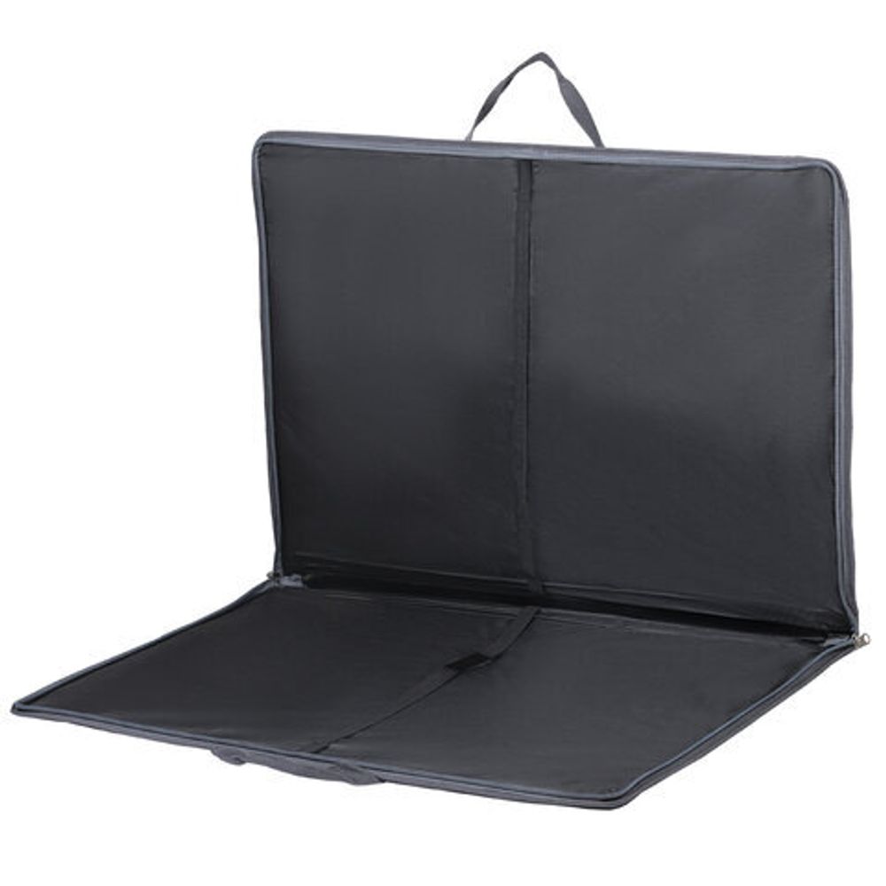 Папка-сумка для рисунков и чертежей каркасная А1 (64х90 см), экокожа, BRAUBERG ART CLASSIC, 272991