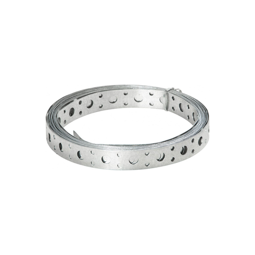 Лента монтажная перфорированная 17х0,55мм 25м оцинкованная