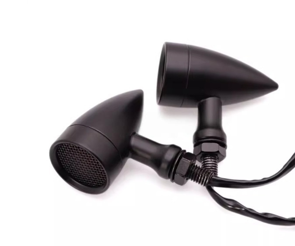 поворотники универсальные XR-3030 чёрные с сеткой