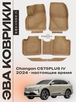 Автомобильные коврики ЭВА с бортами для Changan CS75PLUS IV (24-н.в.)