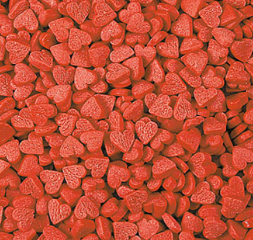 Посыпка ДЕКО-ПРО &quot;Сердечки красные мини&quot;, 750 гр