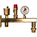 Группа безопасности для расширительного бака STOUT- 3/4" (до 50 кВт, PN3, Tmax 110°C)