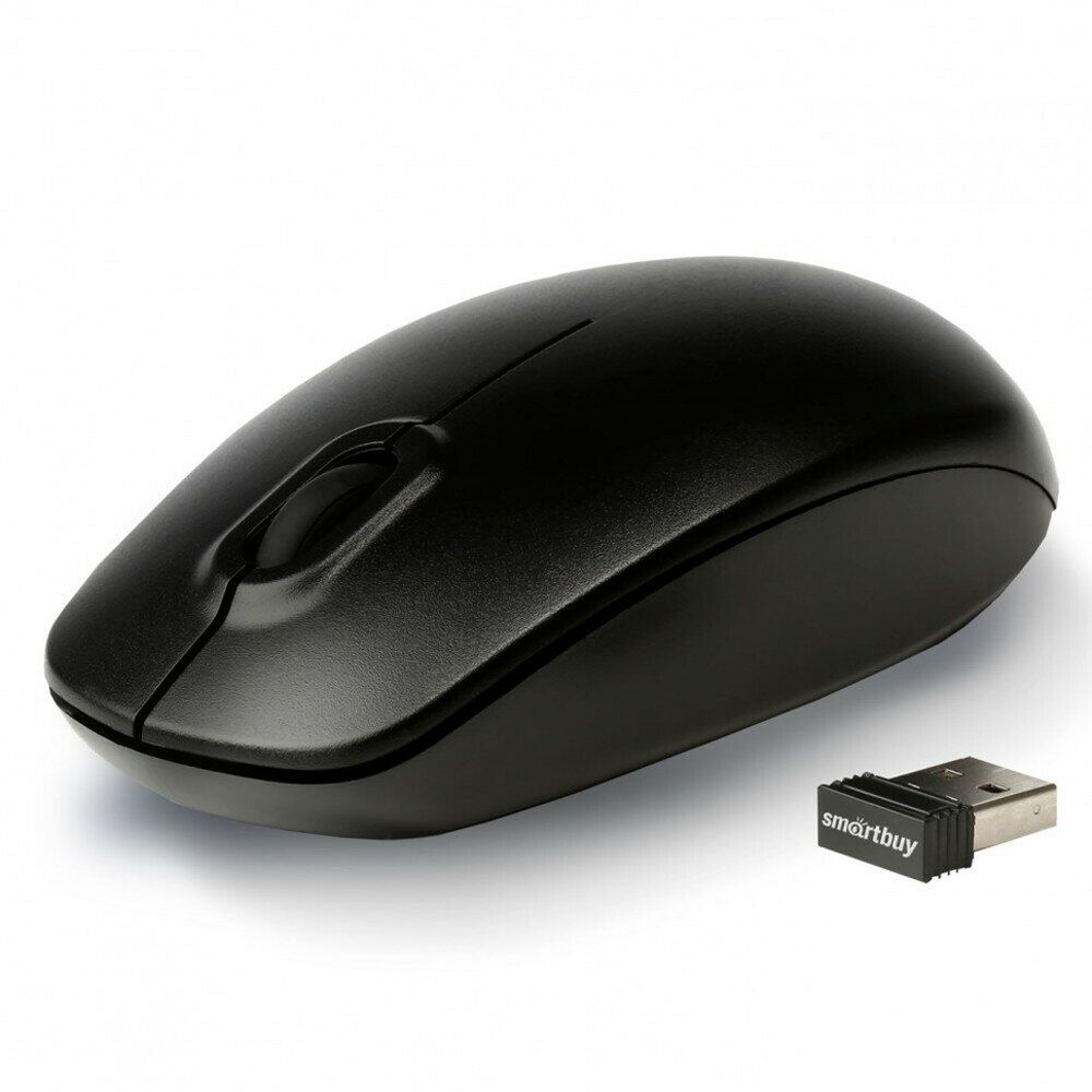 Мышь беспроводная Smartbuy SBM-300AG-K Black