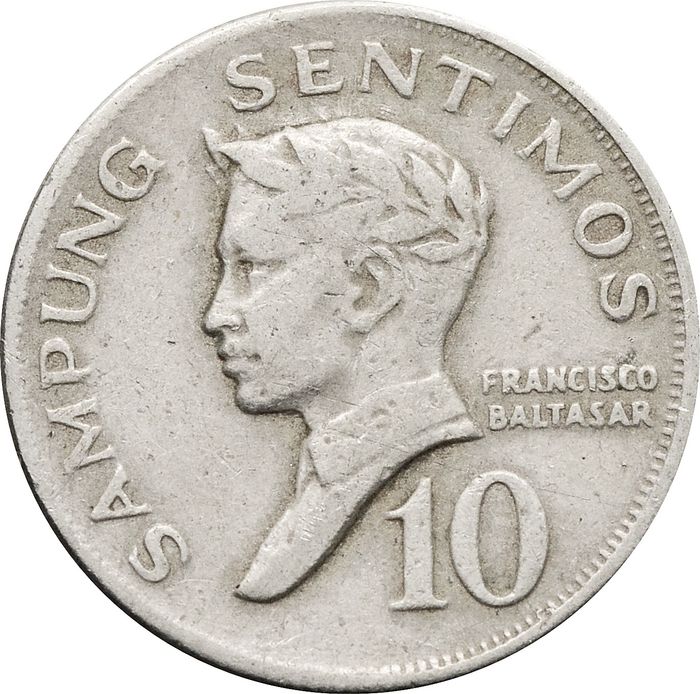 10 сентимо 1967-1974 Филиппины