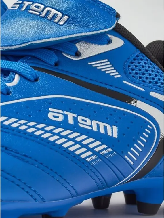 Бутсы футбольные Atemi SD300 MSR, синтетическая кожа, цвет голубой, размер 43