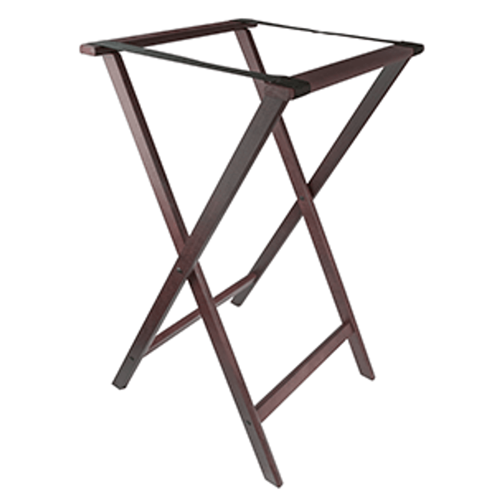 Подставка напольная для подносов махагон;бук;H=83,L=47,B=43см