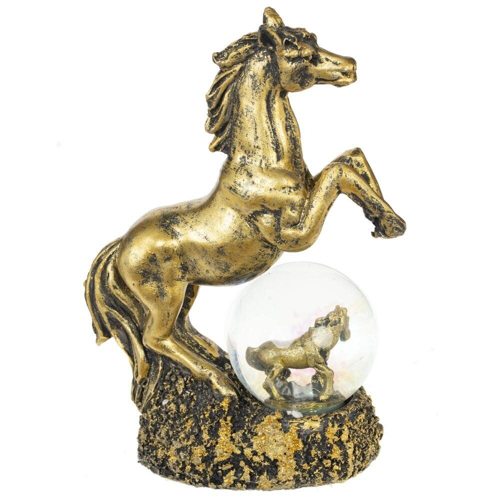 GAEM Фигурка декор в стекл шаре "Лошадь", L10 W5 H14 см, 2в.
