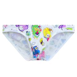 Мужские трусы слипы белые PUMP! MP2991-1