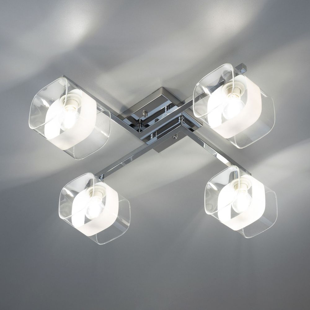 Citilux Вирта CL139141 Люстра потолочная Хром