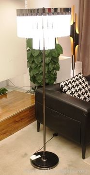 replica Orgue floor Lamp by Lalique ( 2 levels + black )