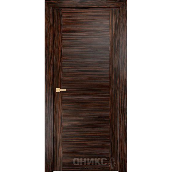 Купить Дверь шпон Авангард 4 эбен глухая