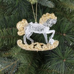 GAEM Украшение новогоднее "Лошадка", L11 W2 H10 см