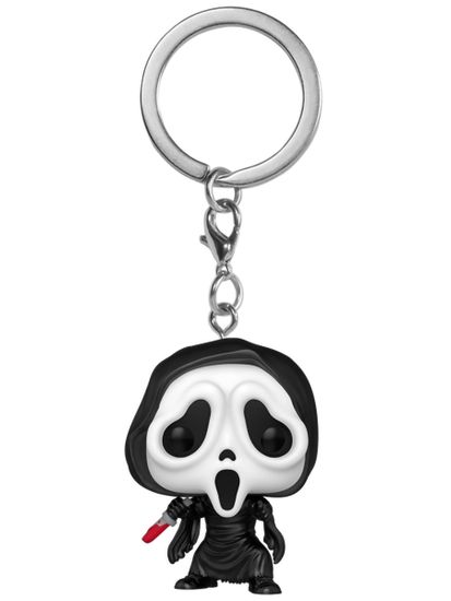 Брелок Funko Pocket POP! Ghost Face Ghost Face 88361 / Брелок Фанко по мотивам франшизы "Крик", Призрачное лицо