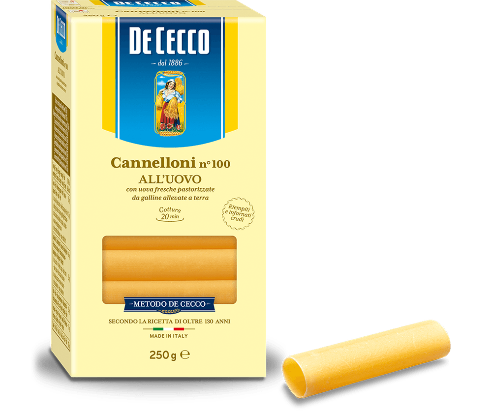 De Cecco Cannelloni Каннеллони №100, 250 г