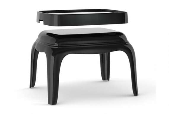 Столик-пуф Pasha, черный