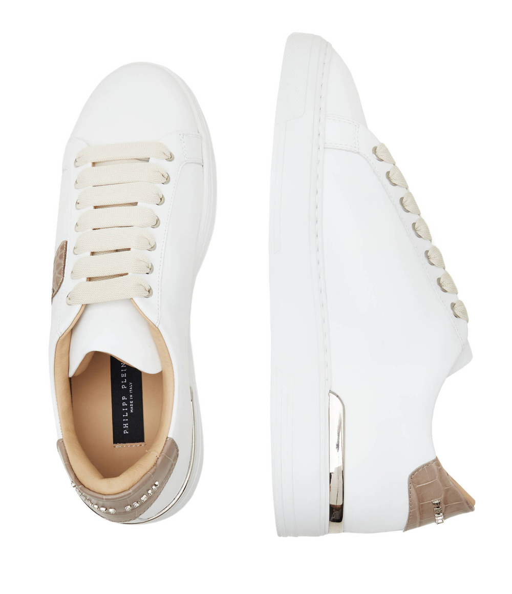 Кожаные кроссовки Philipp Plein - белый(USC0501 PLE075N)