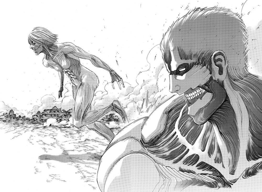 Манга Атака на титанов. Том 12