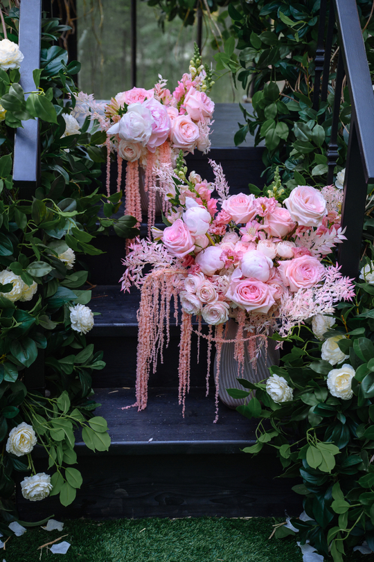 Сет из 2х авторских букетов Розовое чудо