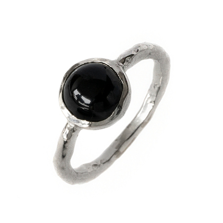 E.Tolstaya Кольцо с черным агатом