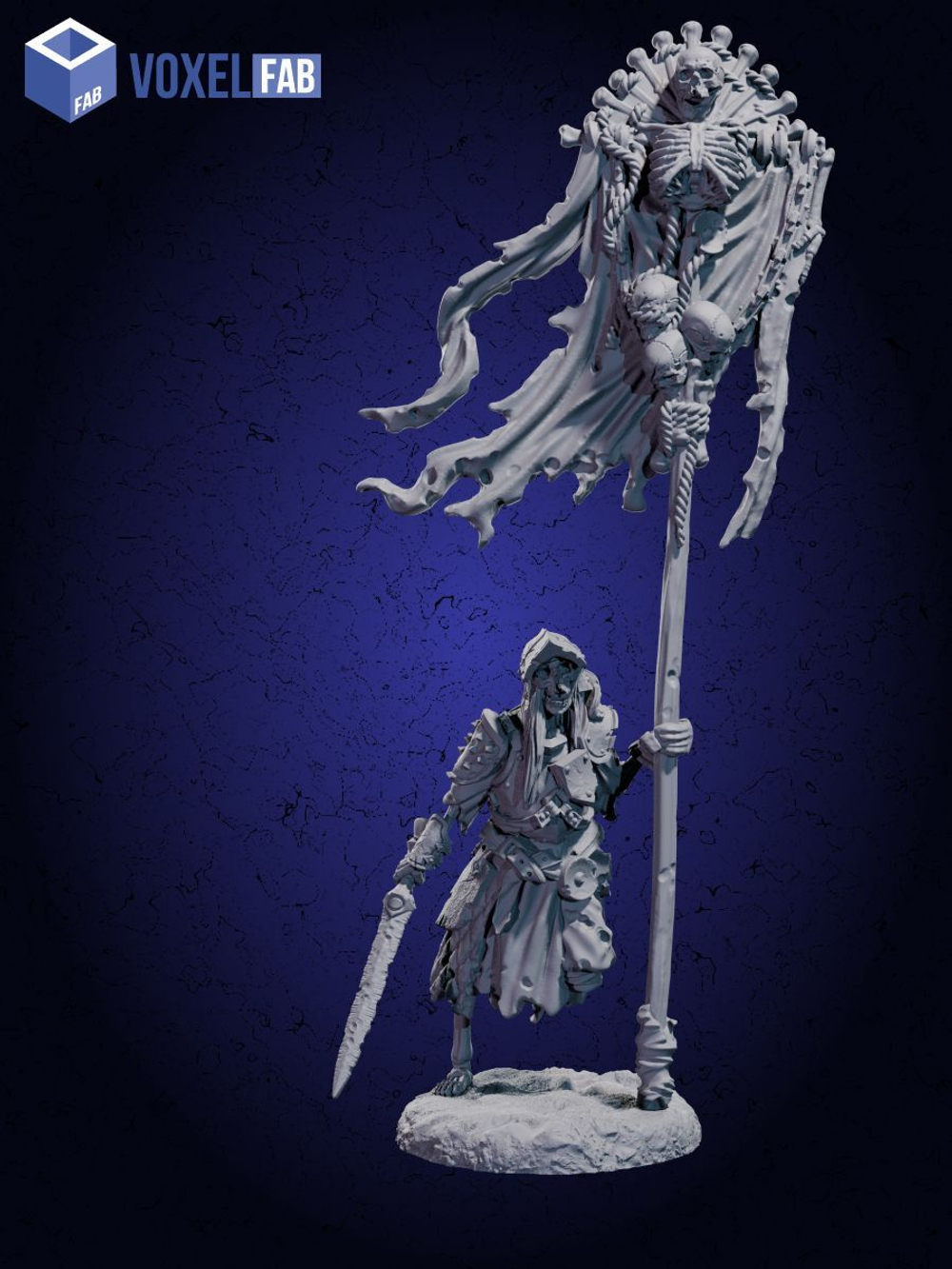 Скелеты Предвестники-смерти, Миниатюры 10 шт. ДнД (DnD)