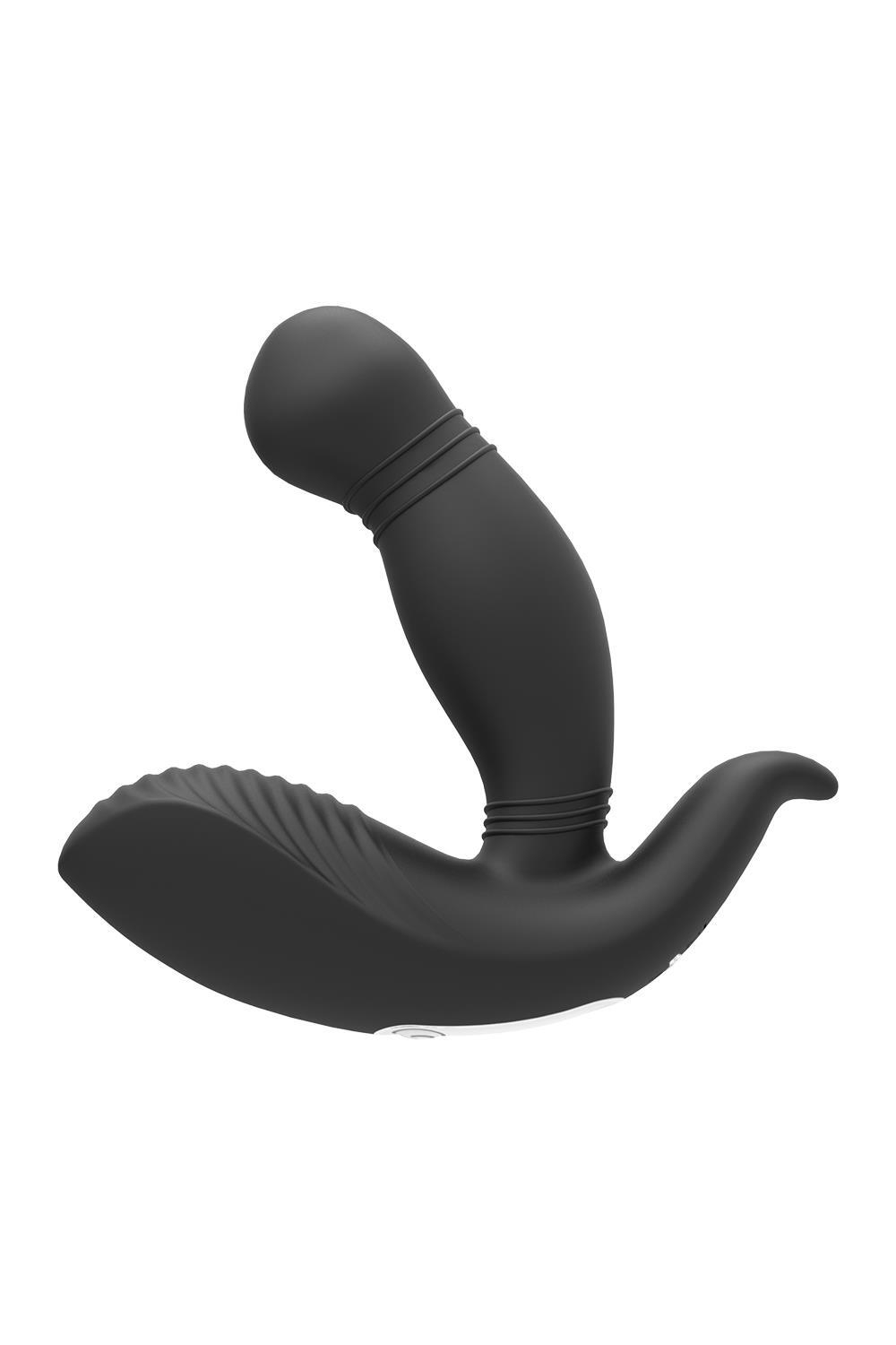 Черный вибромассажер простаты Prostate Hero
