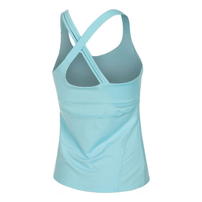 Женская теннисная майка Lucky in Love Triple Strap With Bra Tank Top Women - Light Blue