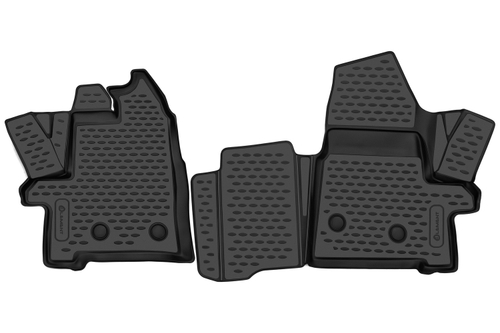Коврики 3D в салон FORD Transit, 2014-, 2 шт. (полиуретан)  AFM3D1675210K