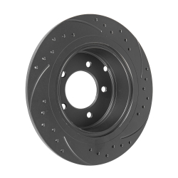 Диск тормозной GANZ задний перфорированный PRO-Line с покрытием (комплект - 2 шт) CHRYSLER Sebring / JEEP Patriot 2007- Арт.: GIJ10139S