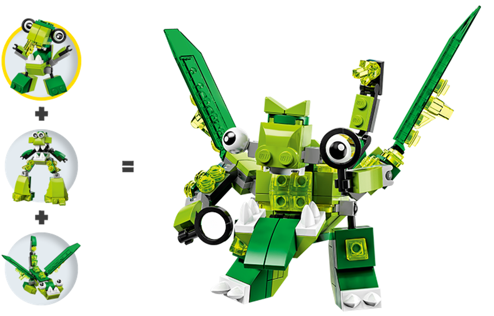 LEGO Mixels: Дриббал 41548 — Dribbal — Лего Миксели