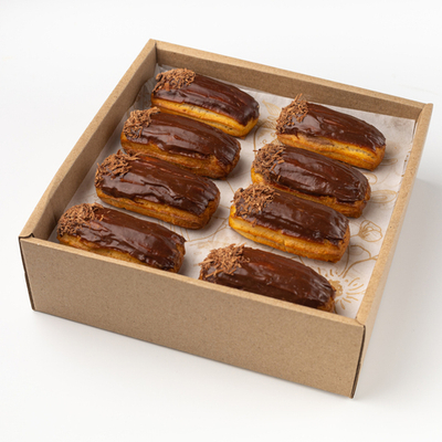 Набор Шоколадных мини-эклеров, 8 шт