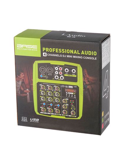 Микшерный пульт, 4 канала, LAudio B4
