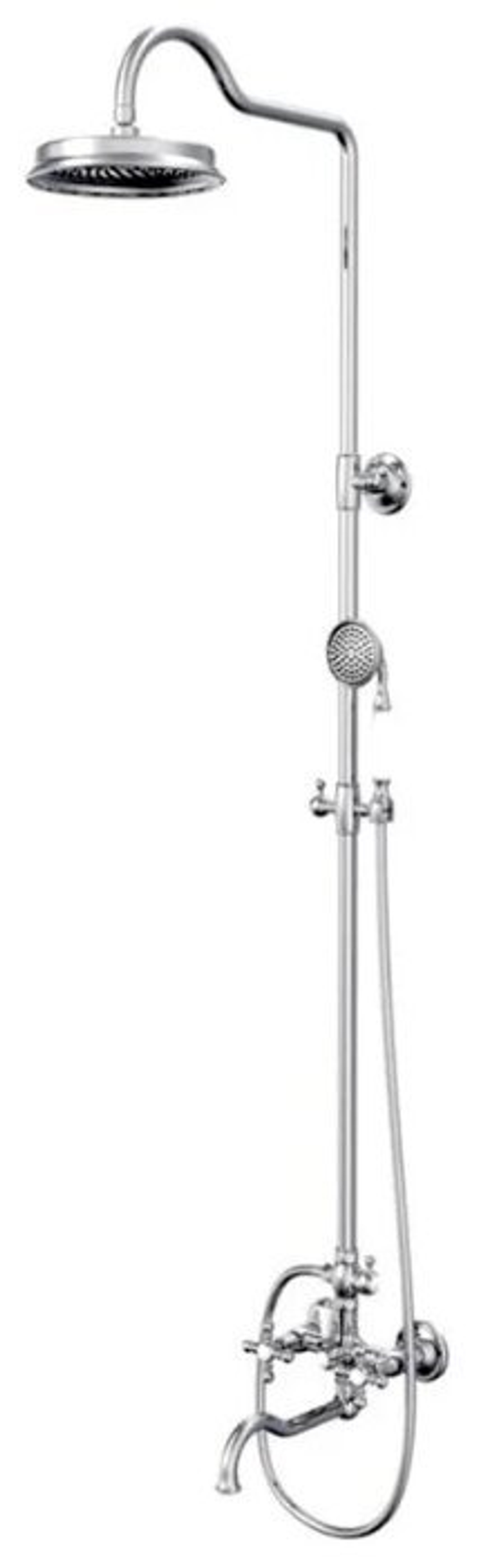 Смеситель GAPPO G2489 душевая система, смеситель, хром, излив