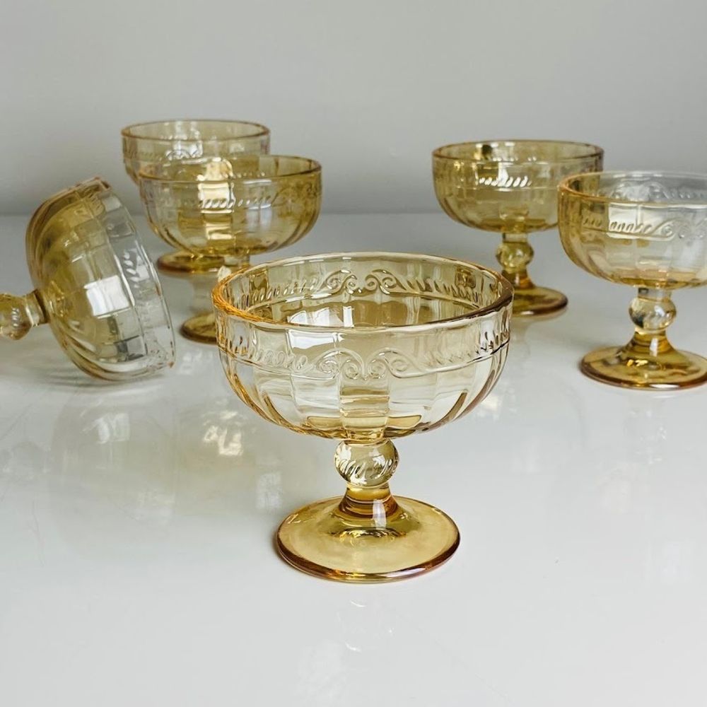 Lenardi 588-614 Набор из 6 креманок 230мл в под.уп.(х4)Стекло